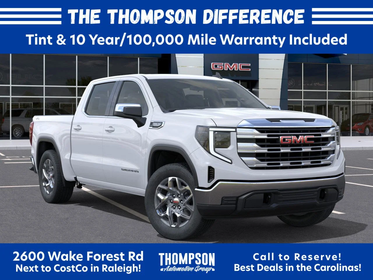 New 2026 Summit White GMC SLE image 7