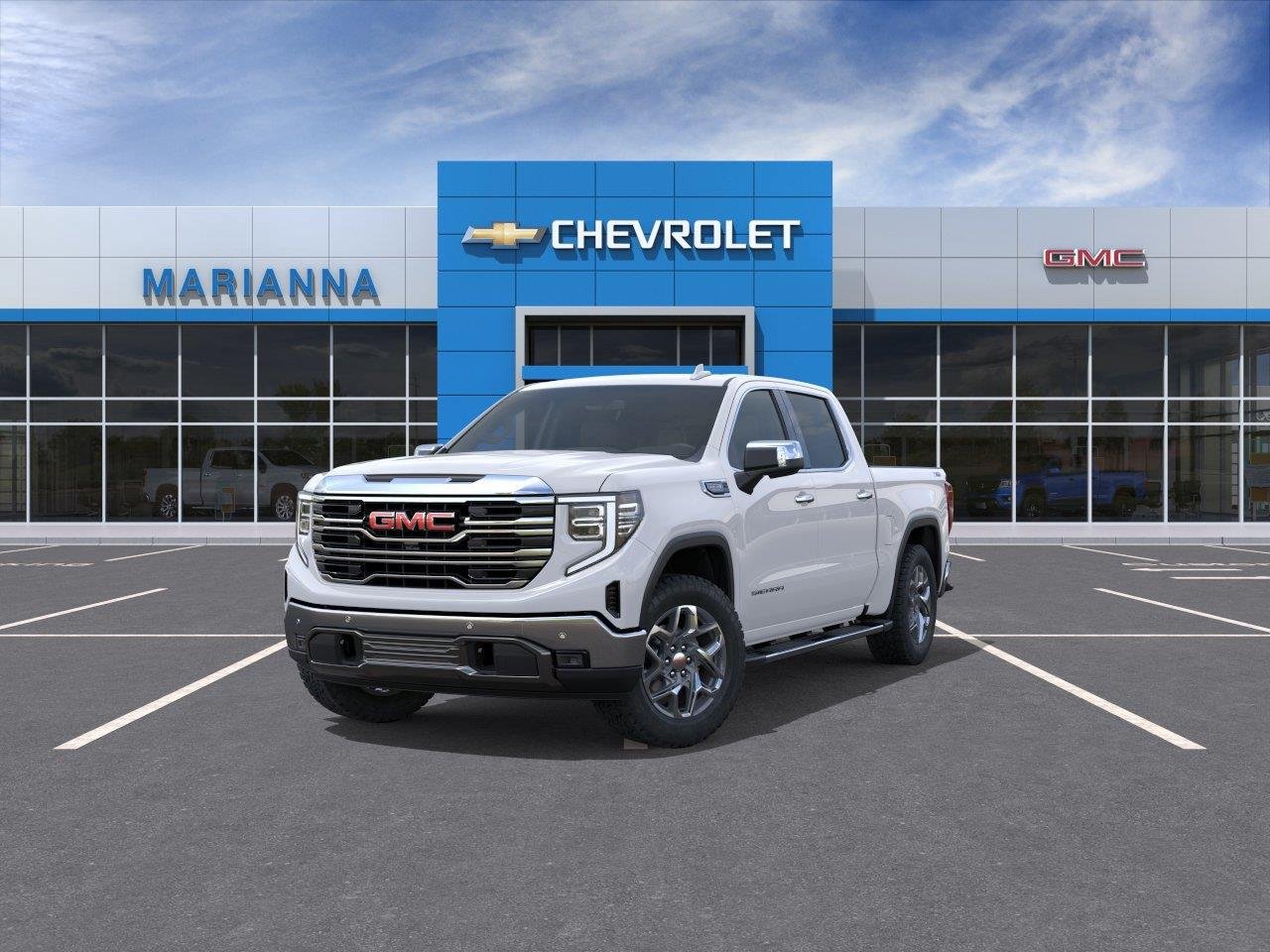 New 2026 Summit White GMC SLT image 8