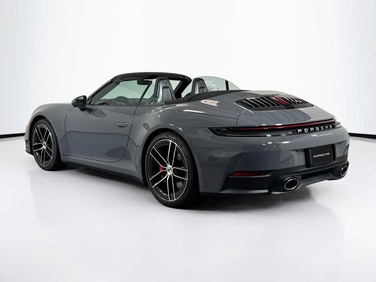 New 2026 Slate Grey Neo Porsche Carrera 4S Cabriolet image 3
