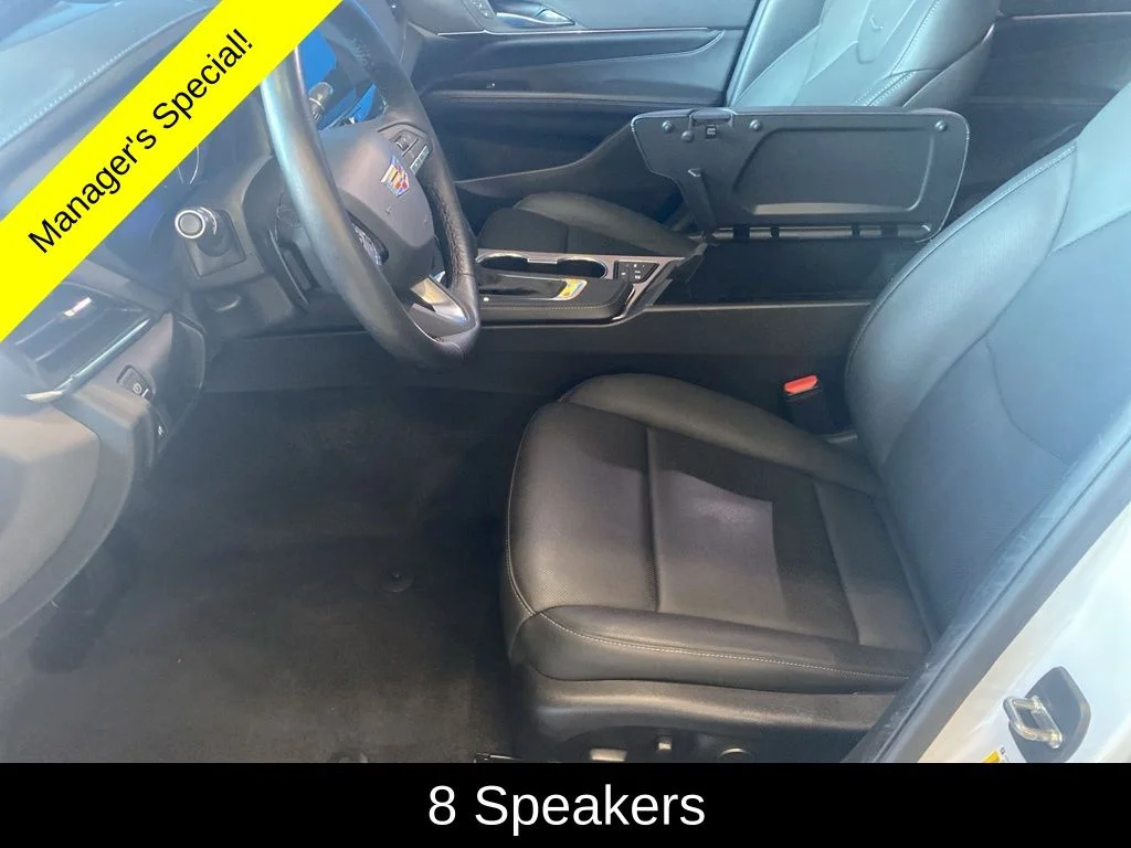 Used 2022 White Cadillac Premium Luxury image 7