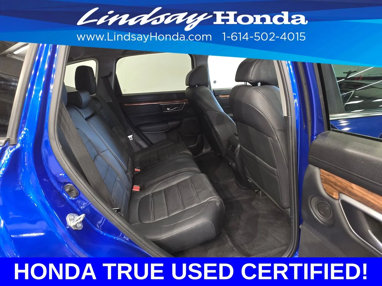 Certified Used 2020 Aegean Blue Metallic Honda EX-L image 11