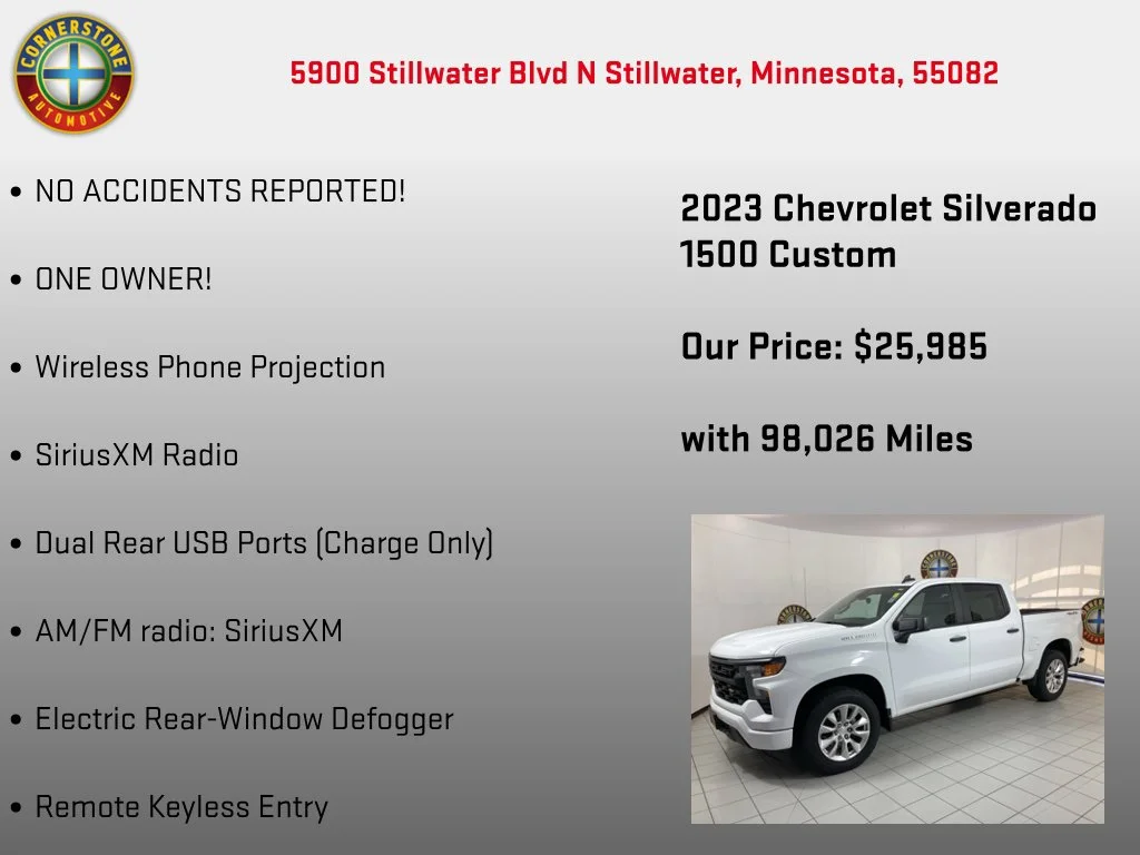 Used 2023 White Chevrolet Custom image 30