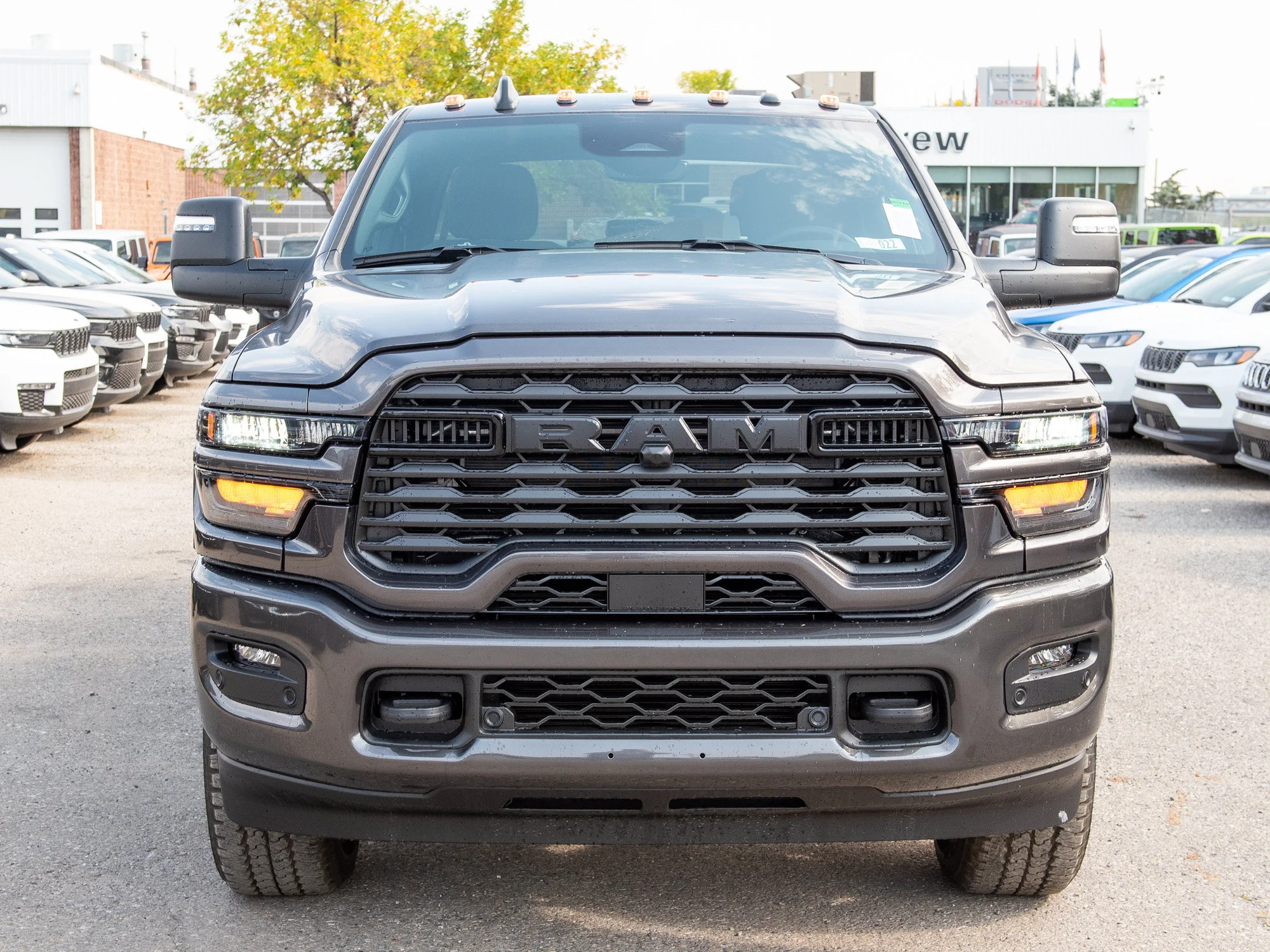 Used 2026 Grey RAM Big Horn Night* Crew Cab 4x4, High Output Cummins, 5th Wheel Prep image 8