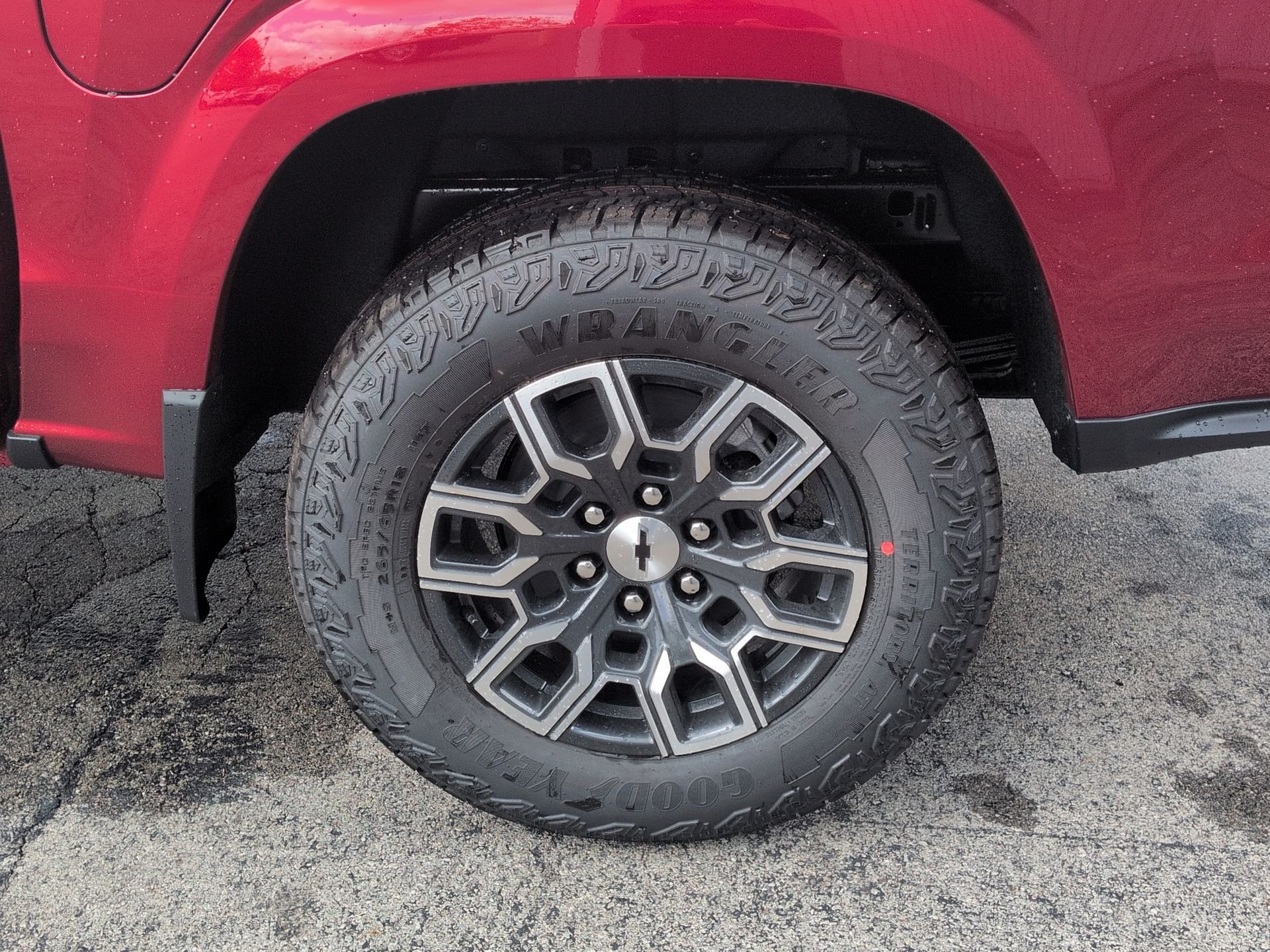 2026 Chevrolet Colorado Z71 Red at Spitzer Autoworld Chevy Buick GMC Cadillac