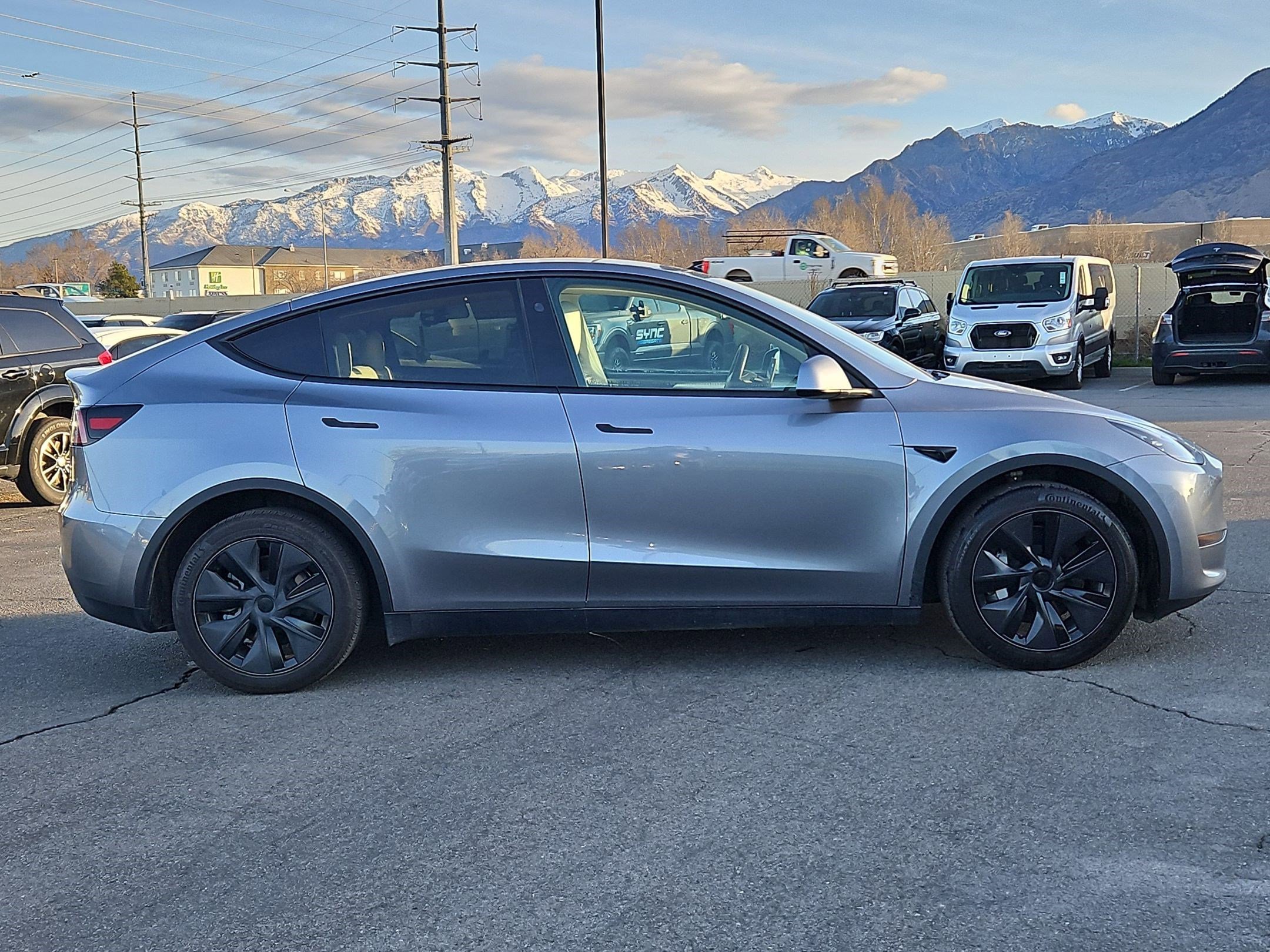 Used 2025 Tesla Model Y Long Range with VIN 7SAYGDEE3SF297847 for sale in American Fork, UT