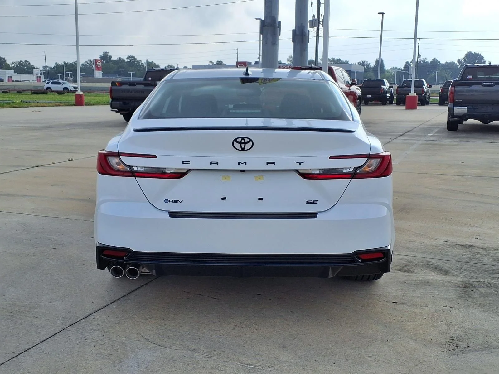 New 2026 White Toyota SE Nightshade image 5