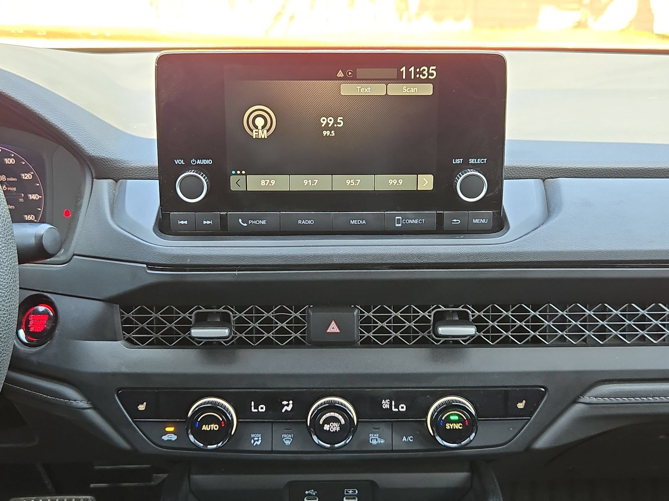 Used 2024 Platinum White Pearl Honda EX image 16