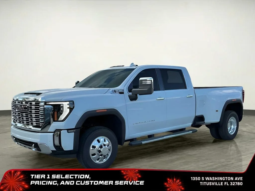 New 2026 Glacier White Tricoat GMC Denali DRW image 2