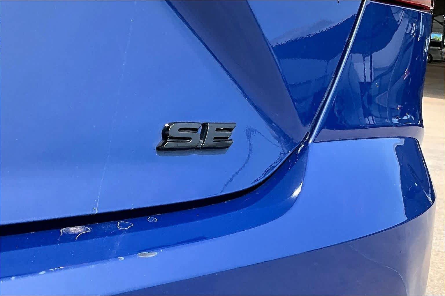 Used 2025 Reservoir Blue Toyota SE image 10