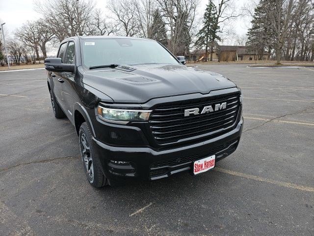 New 2026 Diamond Black Crystal Pearlcoat Ram Laramie image 7