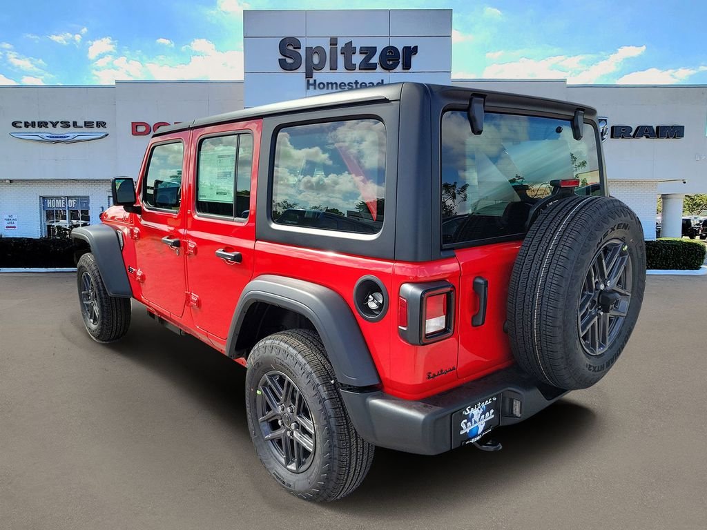 New 2026 Firecracker Red Clear-Coat Exterior Paint Jeep Sport image 3