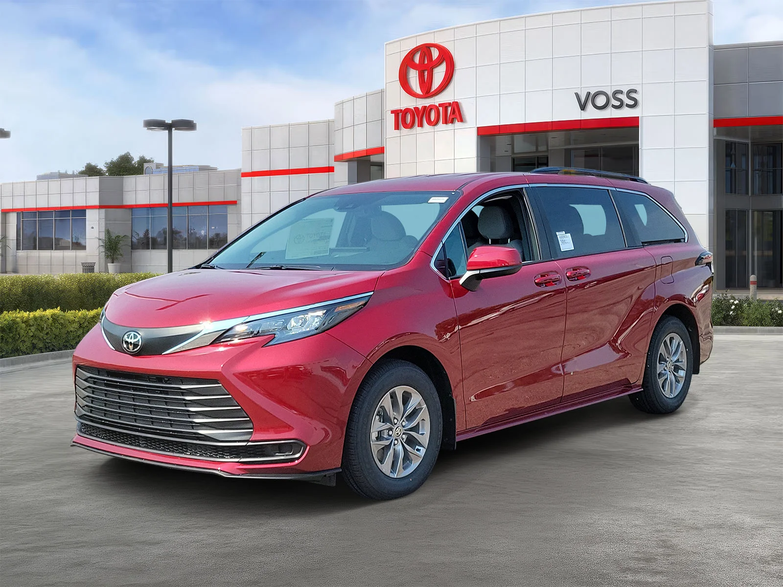 New 2026 Ruby Flare Pearl Toyota LE image 2