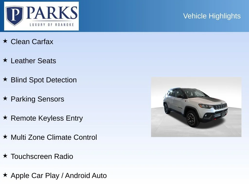 Used 2024 Silver Jeep Trailhawk image 4
