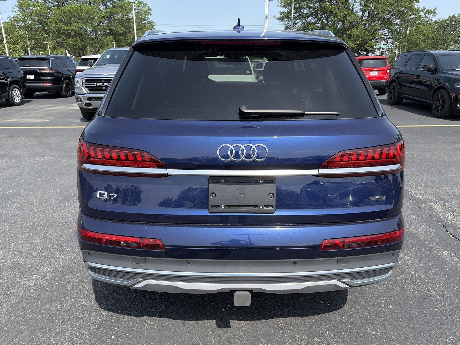 Used 2023 Navarra Blue Metallic Audi Premium Plus image 5