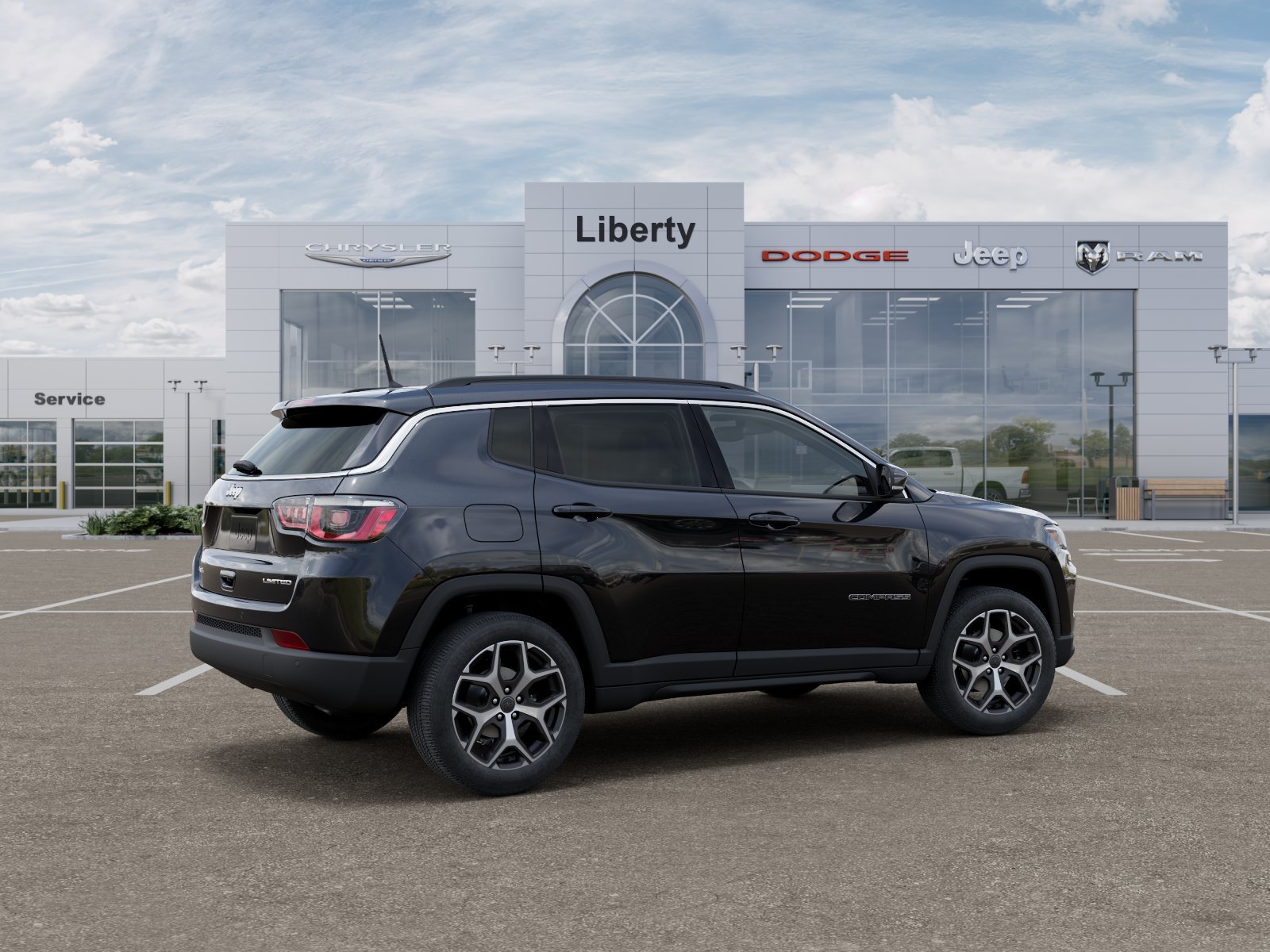 New 2026 Diamond Black Crystal Pearlcoat Jeep Limited image 35