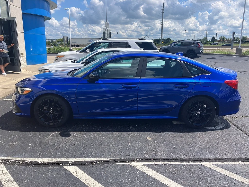 Certified Used 2024 Aegean Blue Metallic Honda Sport image 6