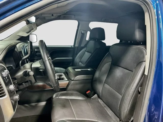 Used 2018 STONE BLUE METALLIC GMC SLT image 21