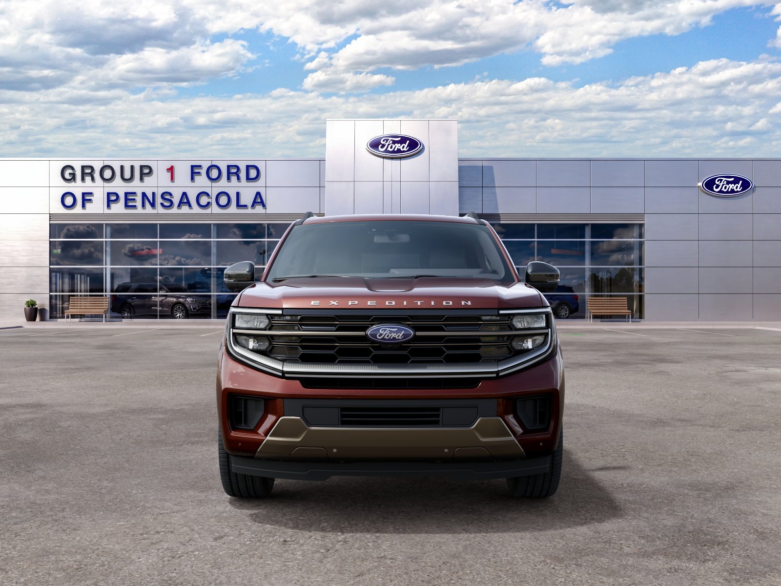 New 2027 Bronze Fire Metallic Tinted Clearcoat Ford King Ranch® image 3