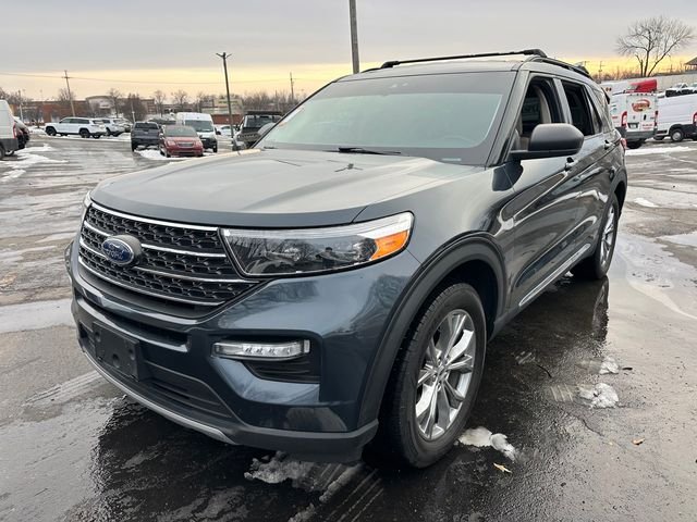 Used 2022 Ford Explorer XLT with VIN 1FMSK8DH7NGB07753 for sale in Kansas City