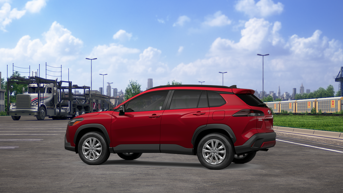 New 2026 Soul Red Crystal Toyota LE image 5