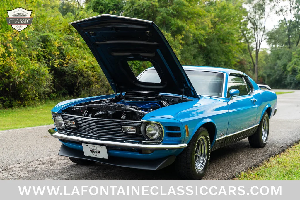 Used 1970 Blue Ford Mach 1 image 24