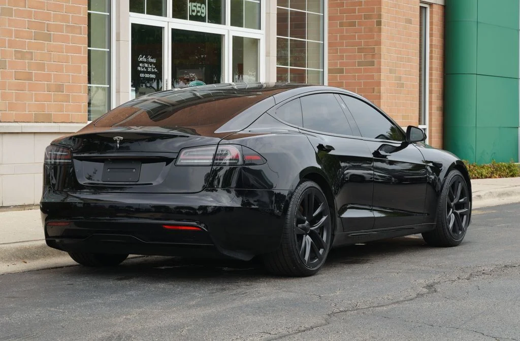 Used 2022 Black Tesla Base image 5