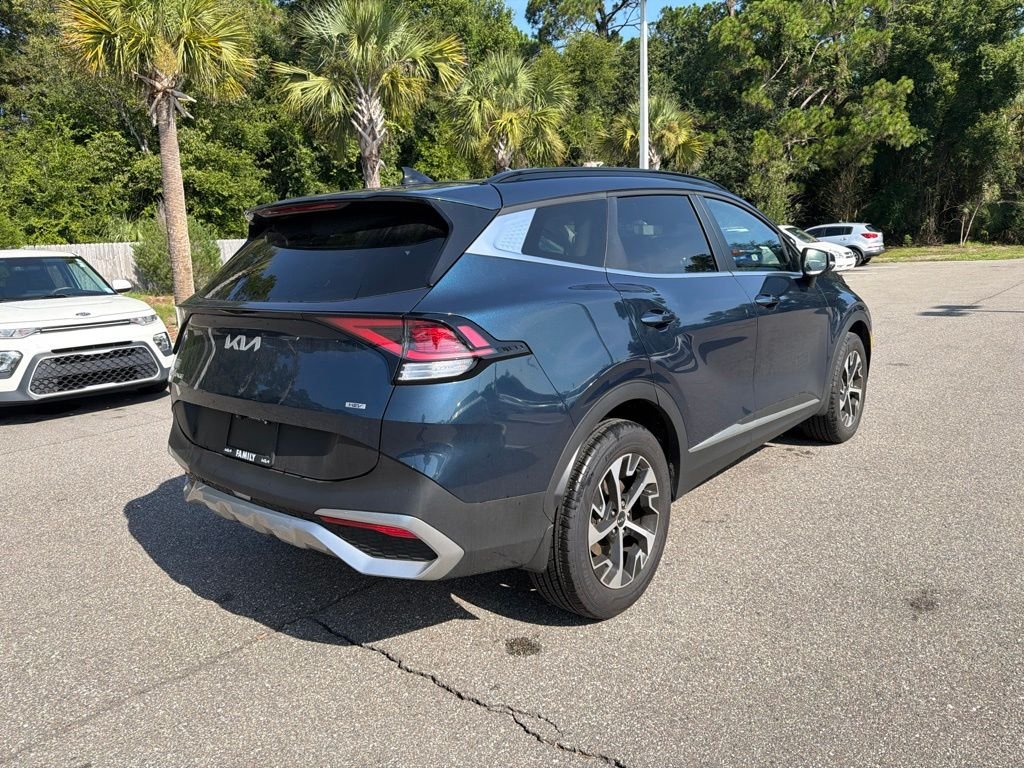 Certified Used 2025 Blue Kia EX image 4