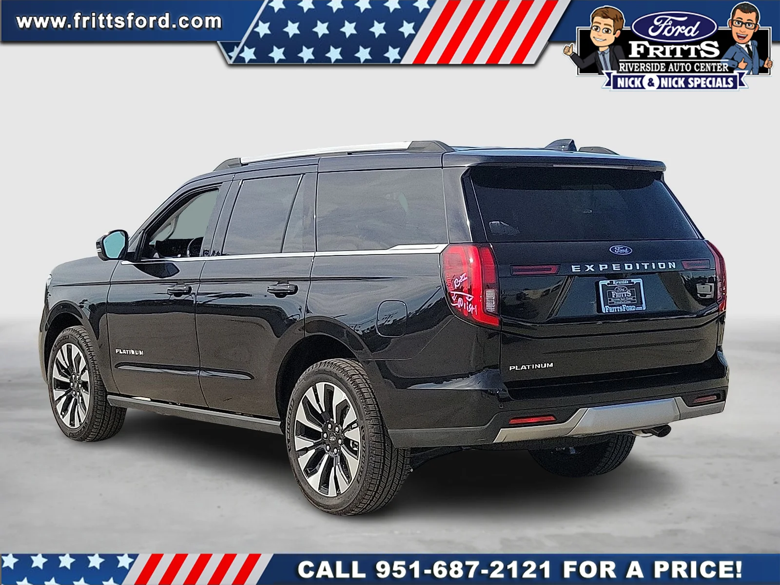 New 2026 Agate Black Metallic Ford Platinum® image 2