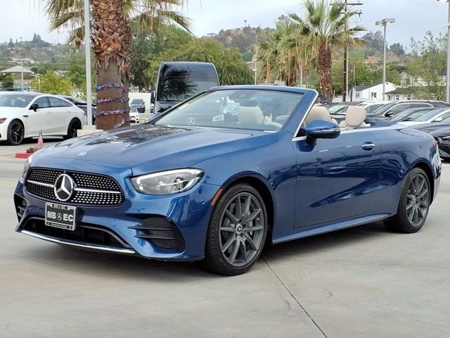 Certified Used 2022 Blue Mercedes-Benz E 450 image 4