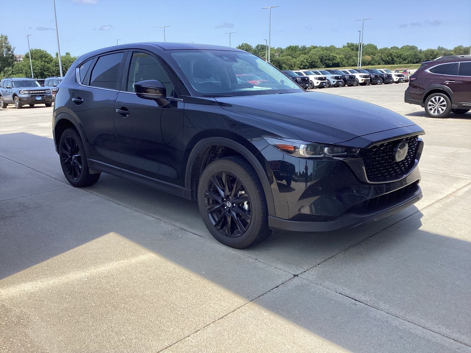 Certified Used 2025 Jet Black Mica Mazda 2.5 S Carbon Edition image 2