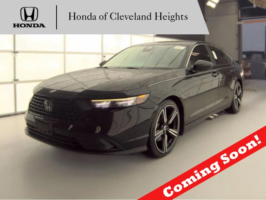 Used 2023 Crystal Black Pearl Honda Sport image 1