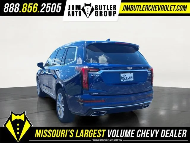 Used 2024 Opulent Blue Metallic Cadillac Premium Luxury image 3