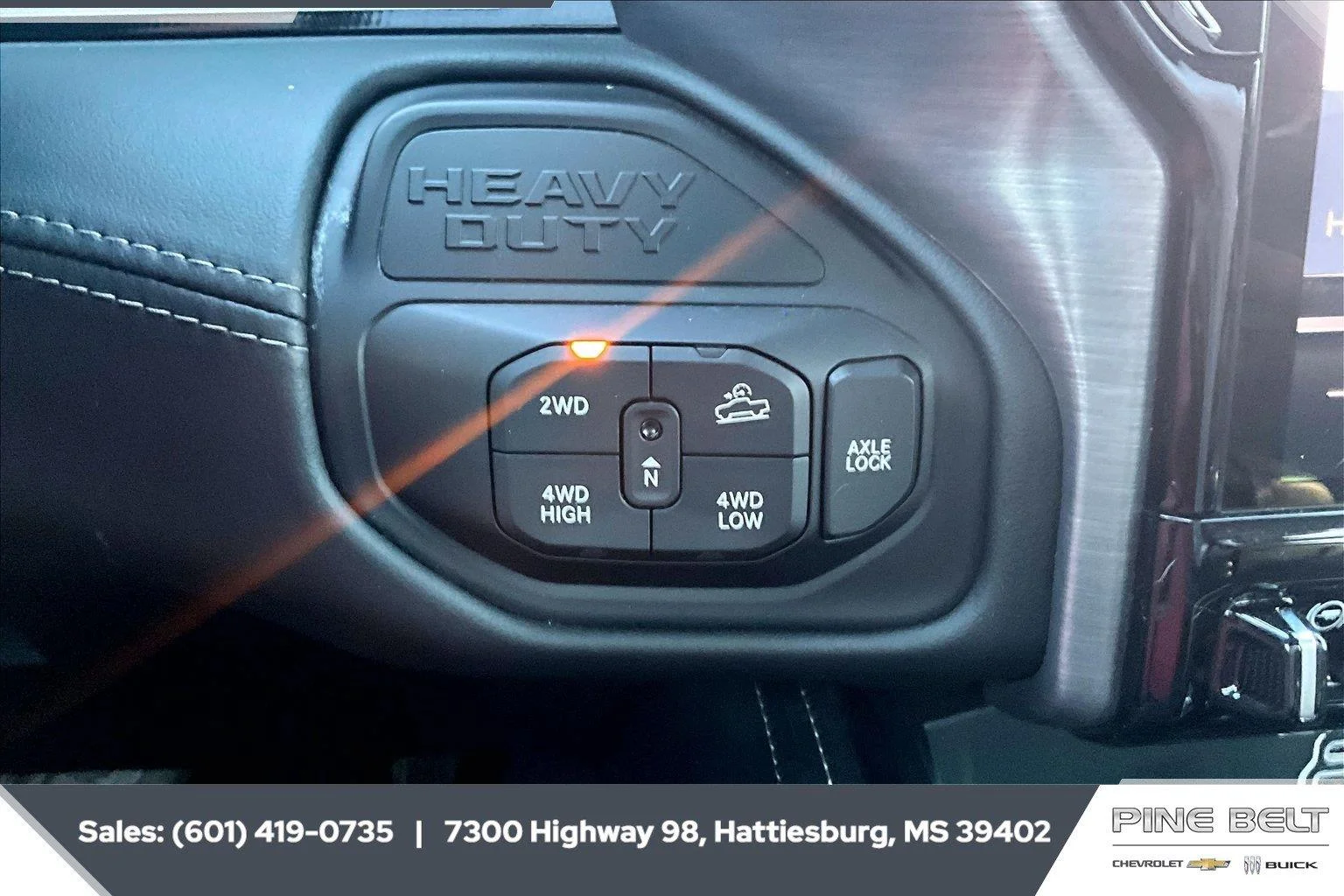 Used 2025 Granite Crystal Metallic Clearcoat Ram Rebel image 23