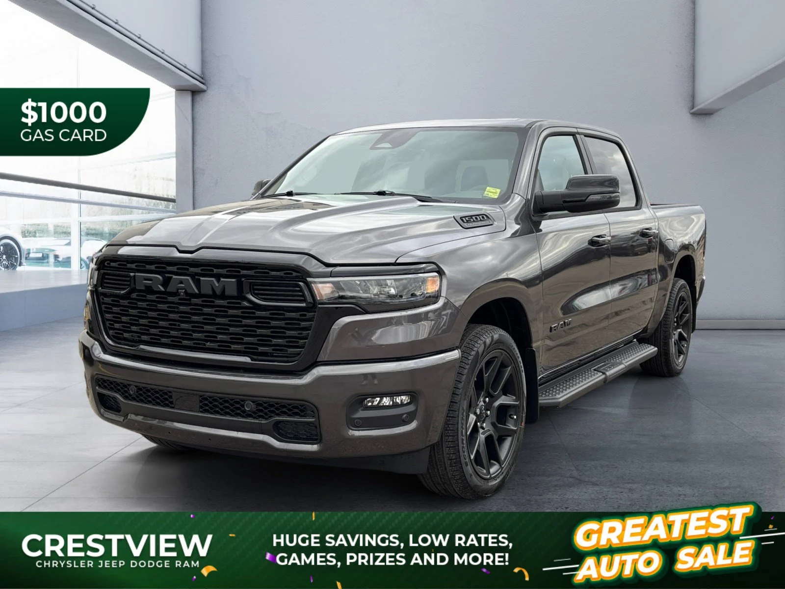 New 2027 Granite Crystal Metallic Ram Sport image 1