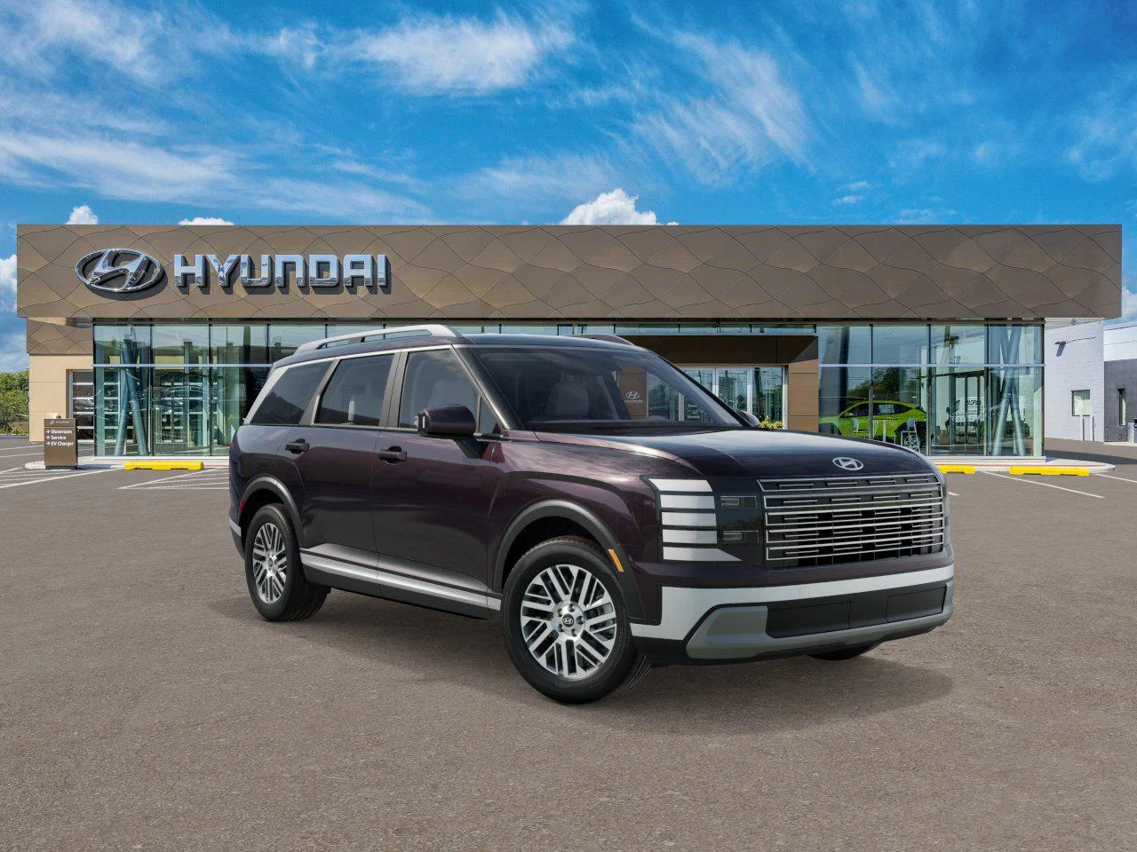 New 2027 Galaxy Maroon Pearl Hyundai SEL image 2