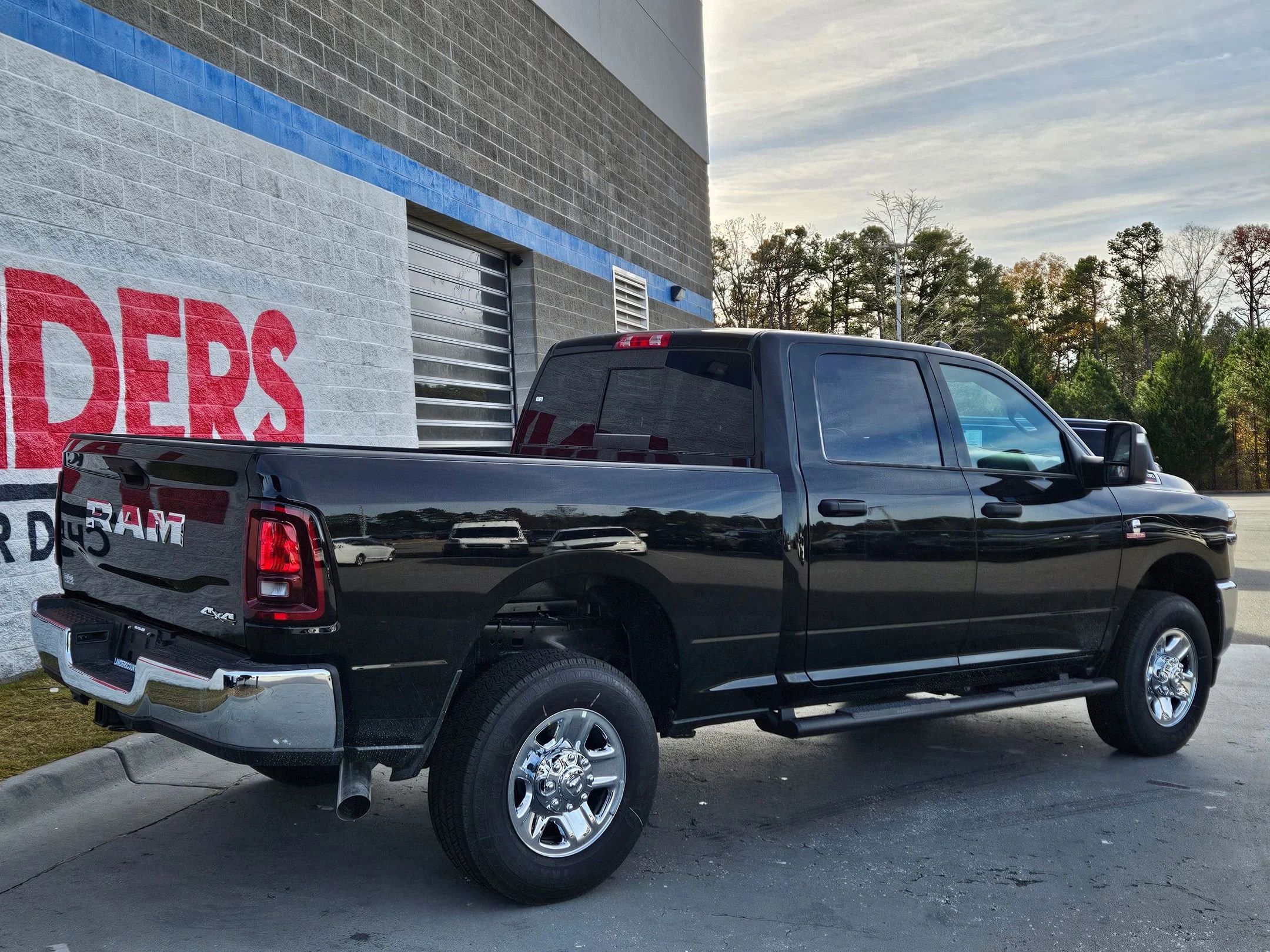 New 2026 Diamond Black Crystal Pearlcoat Ram Tradesman image 7