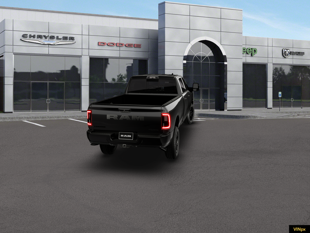 New 2026 Diamond Black Crystal Pearl-Coat Exterior Paint RAM Laramie image 13