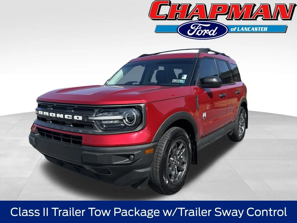 Certified Used 2021 Red Metallic Ford Big Bend image 1