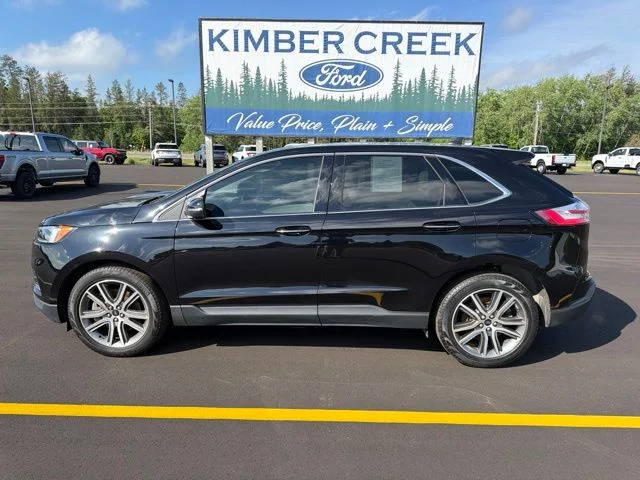 Used 2024 Ford Edge Titanium with VIN 2FMPK4K92RBA87189 for sale in Pine River, Minnesota