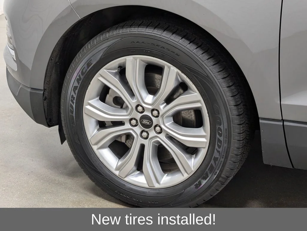 Certified Used 2023 Carbonized Gray Metallic Ford Titanium image 2