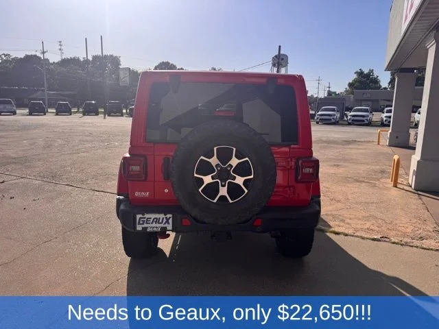 Used 2018 Red Jeep Unlimited Rubicon image 11