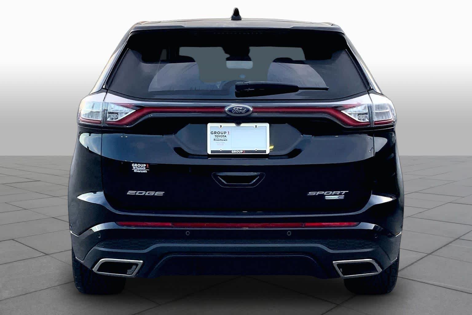 Used 2017 Shadow Black Ford Sport image 4