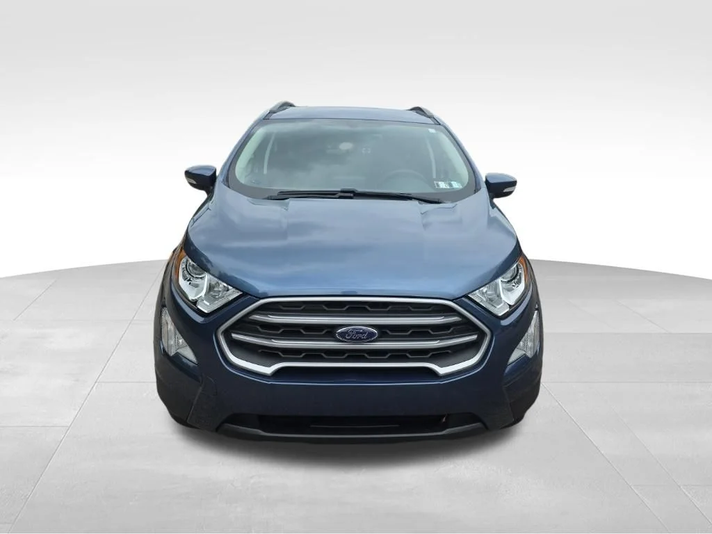 Certified Used 2022 Blue Metallic Ford SE image 2