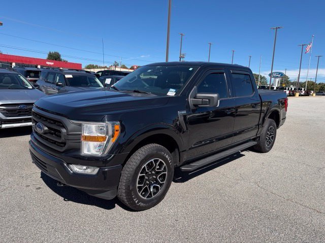 Certified Used 2021 Black Ford XLT image 2
