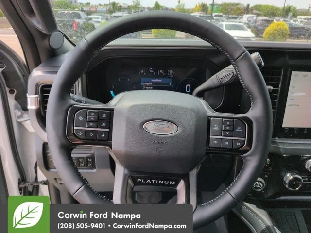 New 2026 Star White Metallic Tri-Coat Ford Platinum image 14