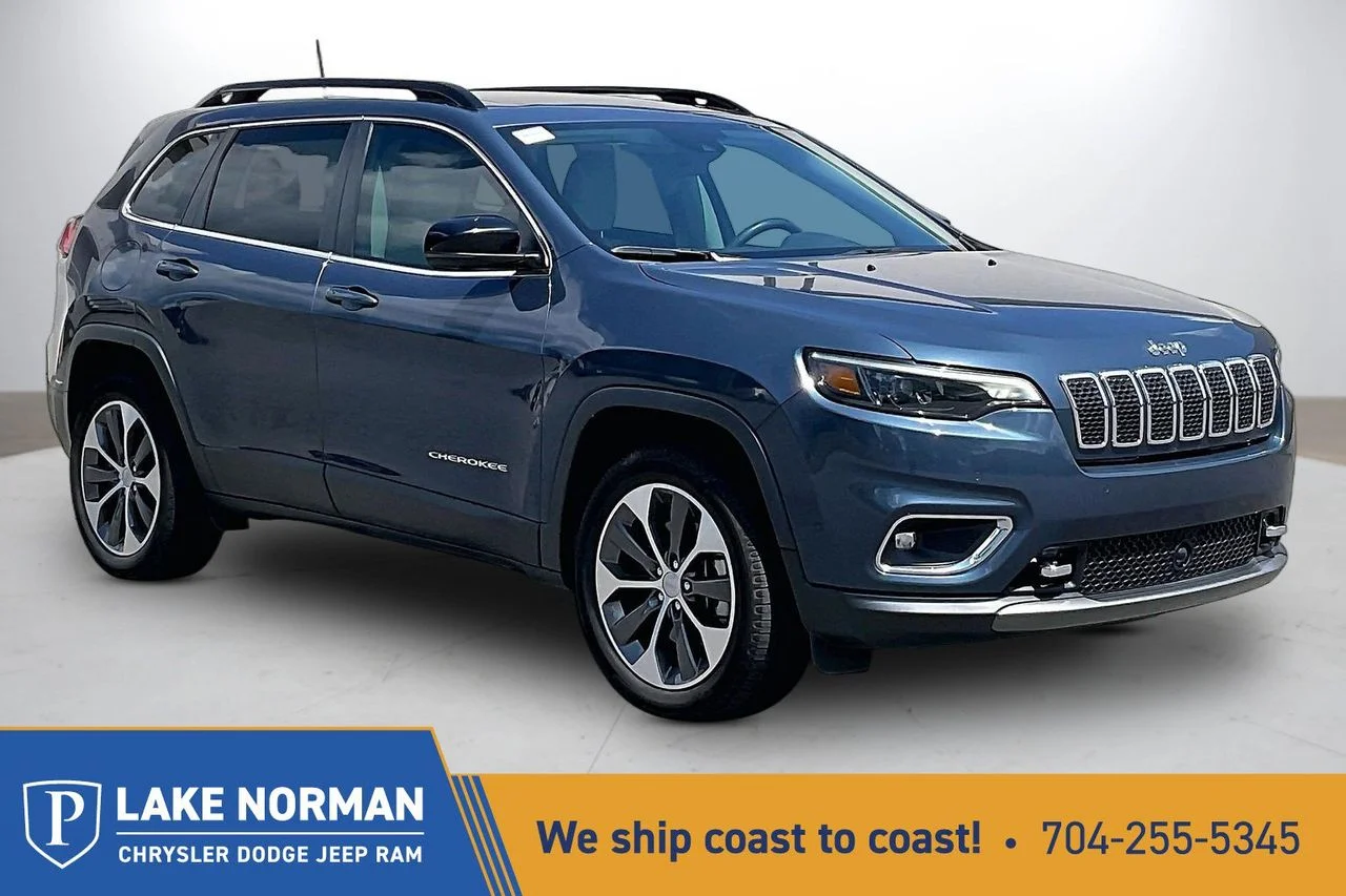 Used 2022 Blue Jeep Limited image 1
