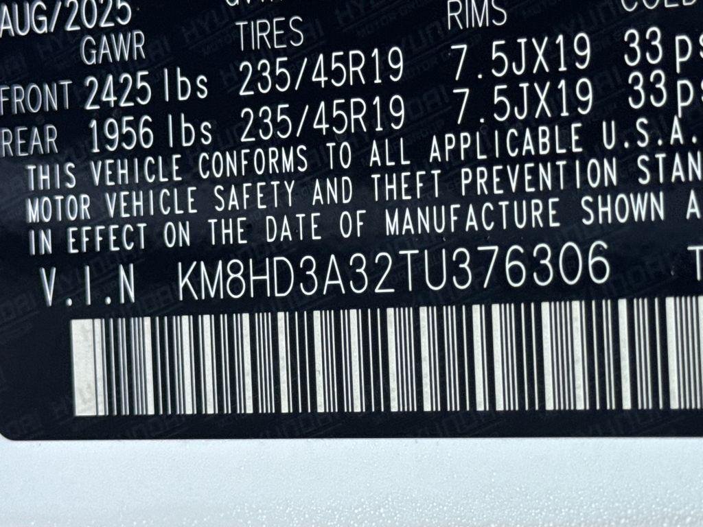 New 2026 White Hyundai SEL Premium FWD image 31