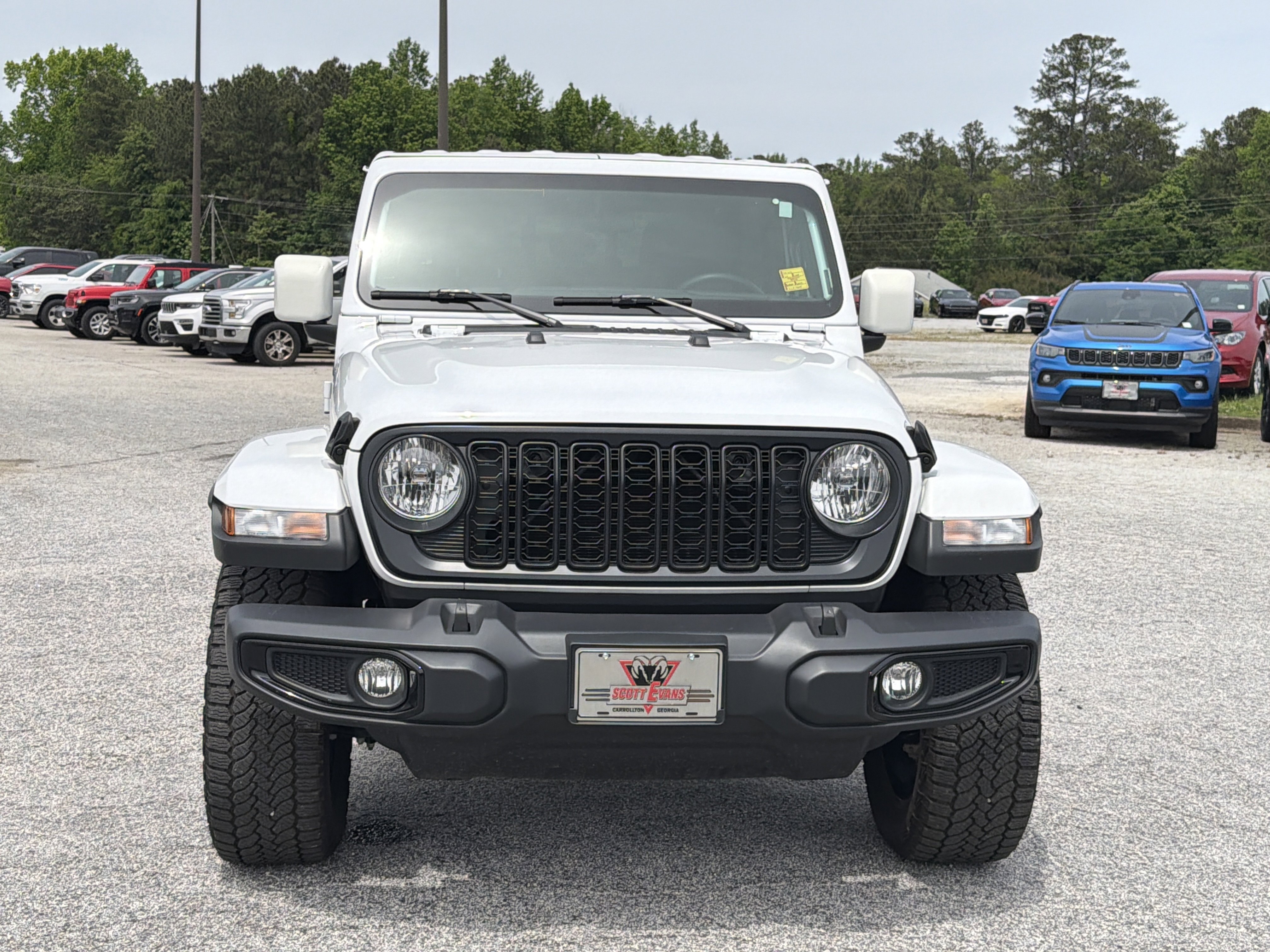 Used 2025 Bright White Clearcoat Jeep Nighthawk image 3
