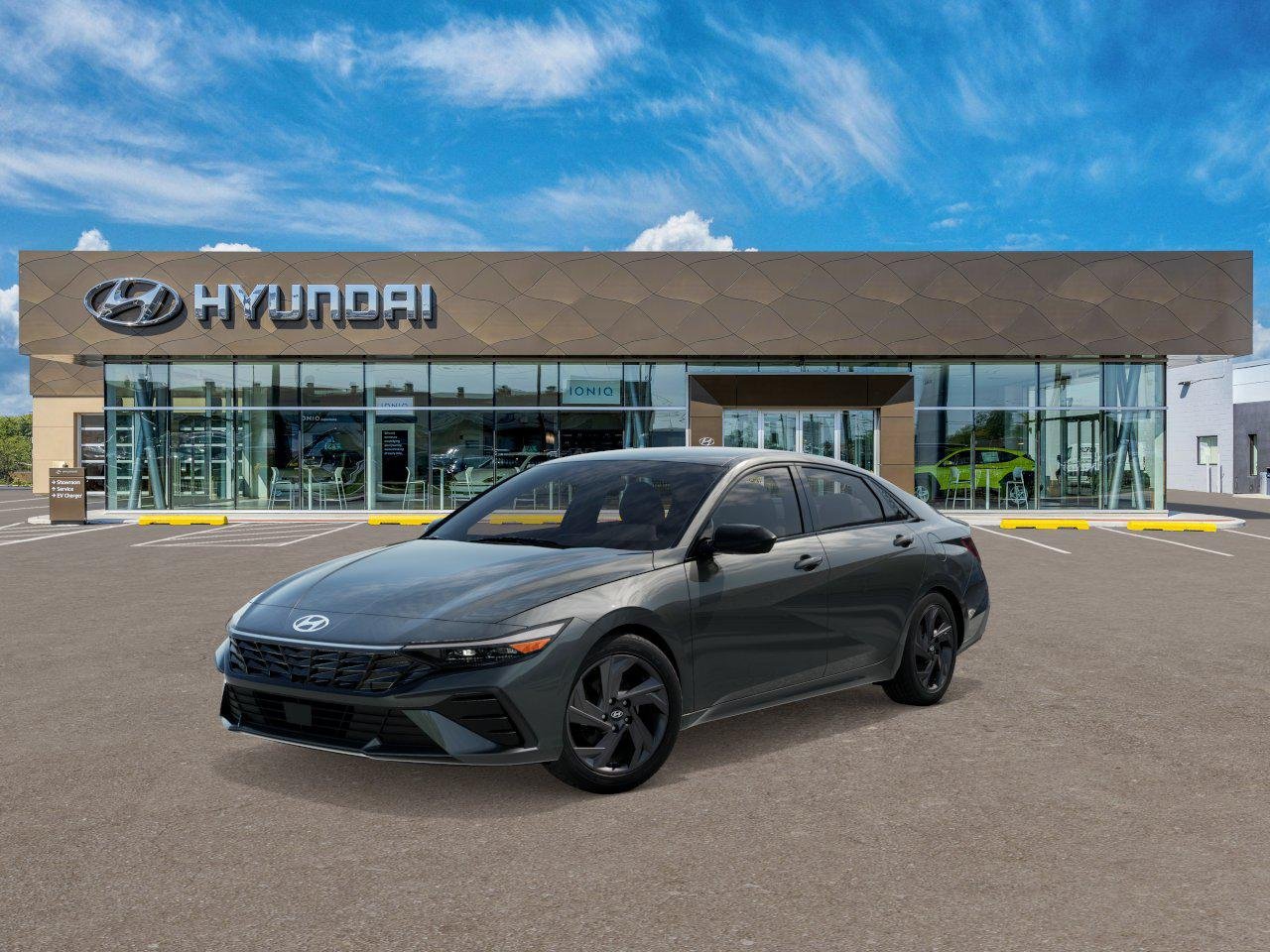 New 2026 Amazon Gray Hyundai SEL Sport image 1