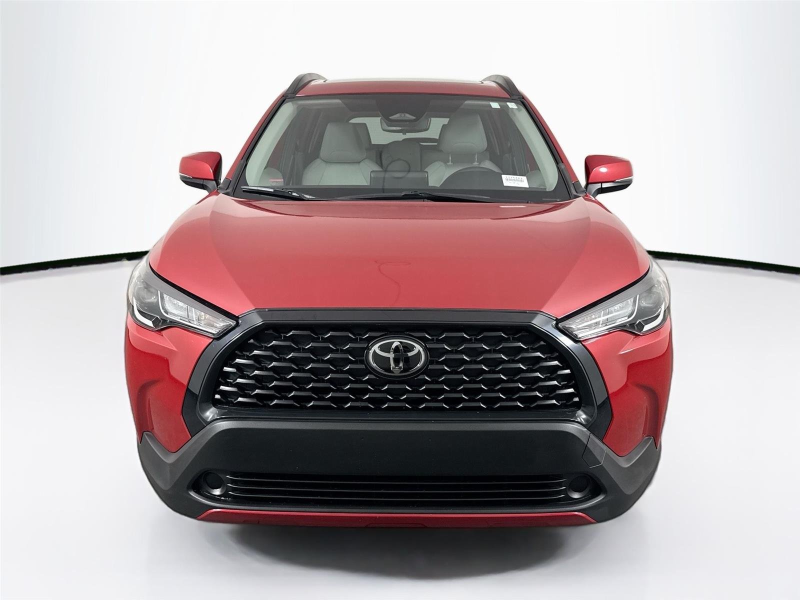 Used 2024 Barcelona Red Metallic Toyota LE image 8